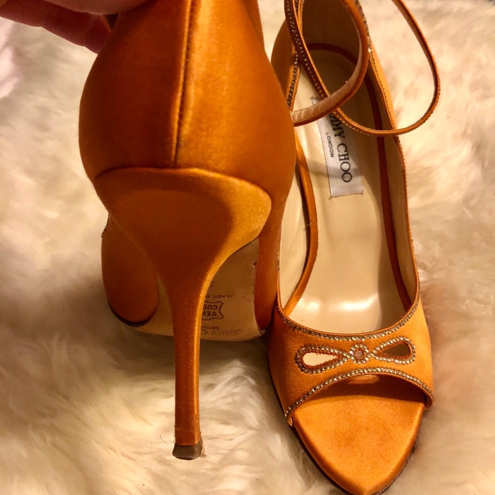 Jimmy Choo Satin Heels
